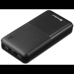 Sandberg 320-42 ārējais akumulators Litija polimērs (LiPo) 20000 mAh Melns