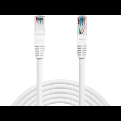 Sandberg 506-95 tīkla kabelis Balts 3 m Cat6 U/UTP (UTP)