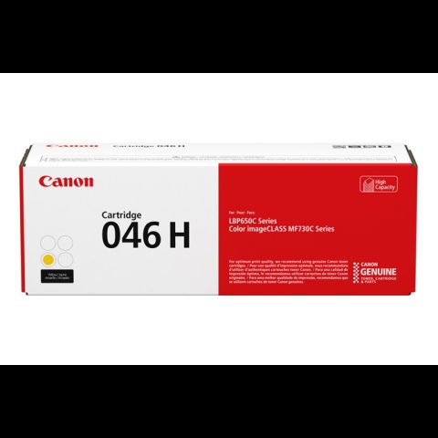 Canon 046 H tonera kārtridžs 1 pcs Oriģināls Dzeltens