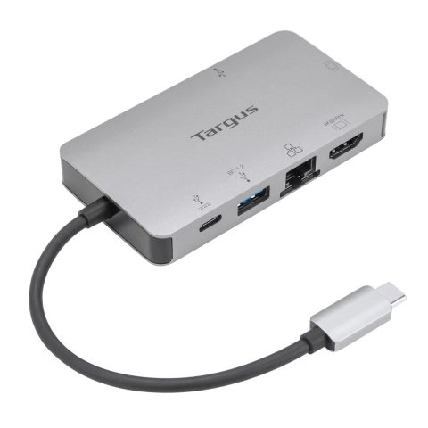 Targus DOCK419 Vadu USB 3.2 Gen 1 (3.1 Gen 1) Type-C Pelēks