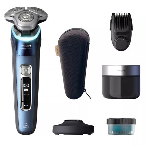 Philips i9000 Prestige XP9201/33 Elektroskuveklis mitrai un sausai skūšanai ar S…