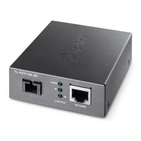 TP-Link Omada TL-FC111B-20 tīlkla mediju pārveidotājs 100 Mbit/s Viens režīms Me…