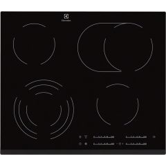 Electrolux EHF6547FXK plīts virsmas sildelements Melns Iebūvēts 4 zone(s)