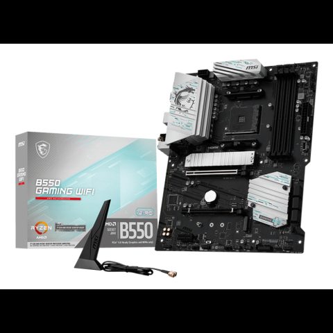 MSI B550 GAMING WIFI mātes plate AMD B550 Ligzda AM4 ATX