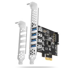 Axagon PCEU-43RS interfeisa karte/adapteris Iekšējs USB 3.2 Gen 1 (3.1 Gen 1)