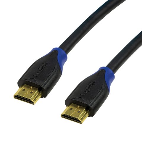 LogiLink CH0064 HDMI kabelis 5 m HDMI Type A (Standard) Melns