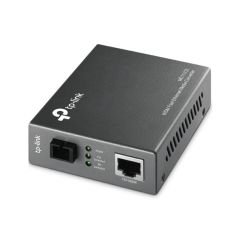 TP-Link Omada MC111CS tīlkla mediju pārveidotājs 100 Mbit/s Viens režīms Melns