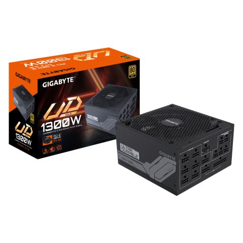 Gigabyte UD1300GM PG5 barošanas avotu vienība 1300 W 20+4 pin ATX ATX Melns