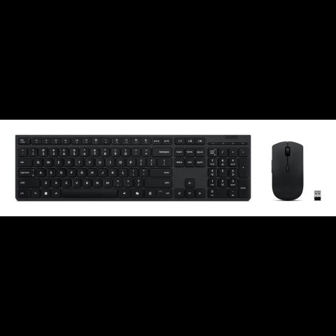 Lenovo 4X31R64357 keyboard Mouse included Office RF Wireless + Bluetooth QWERTY…