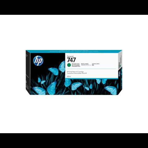 Hewlett Packard (HP) HP 747 300-ml Chromatic Green DesignJet Ink Cartridge