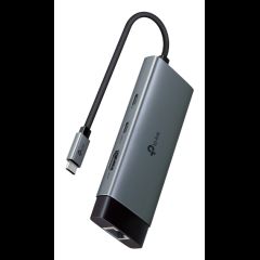 TP-Link UH6120C interfeisa centrmezgls USB Veids-C Pelēks