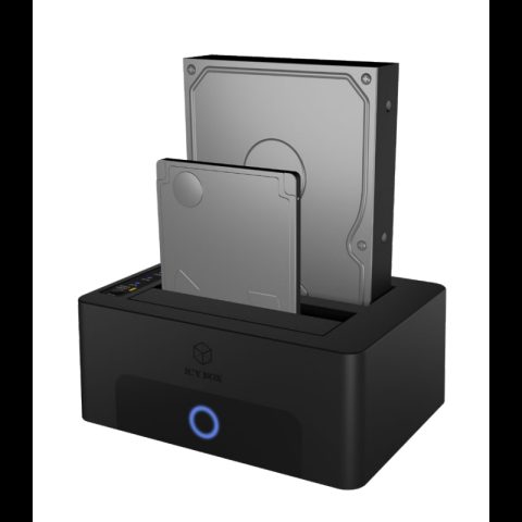 Icy Box IB-1232CL-U3 USB 3.2 Gen 1 (3.1 Gen 1) Type-A Черный