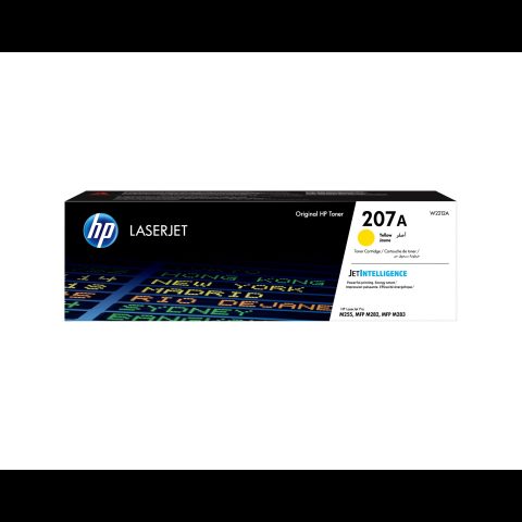 Hewlett Packard (HP) HP 207A Yellow Original LaserJet Toner Cartridge