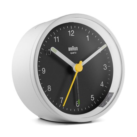 Braun BC12WB Kvarca modinātājpulkstenis Melns