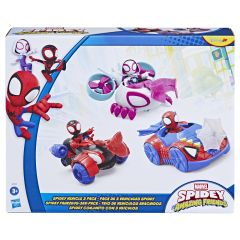 SPIDER-MAN Marvel Spidey and his Amazing Friends Spidey Vehicle 3 Pack