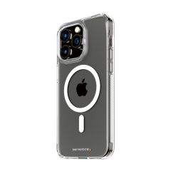 Panzer Glass PanzerGlass ® HardCase Transparent w. White MagSafe & D3O® iPhone 15 Pro…