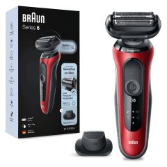 Braun Series 6 61-R1200s Foil shaver Trimmer Black