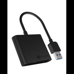 Icy Box IB-CR301-U3 card reader USB 3.2 Gen 1 (3.1 Gen 1) Black