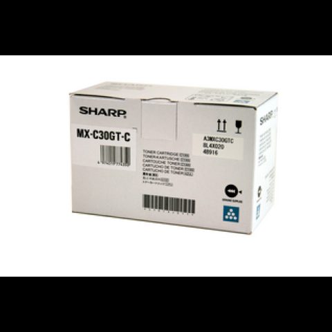 Sharp MXC30GTC tonera kārtridžs 1 pcs Oriģināls Tirkīzzils