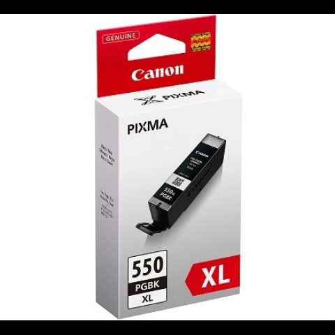 Canon PGI-550XL PGBK w/o sec tintes kārtridžs 1 pcs Oriģināls Augsta (XL) prod…