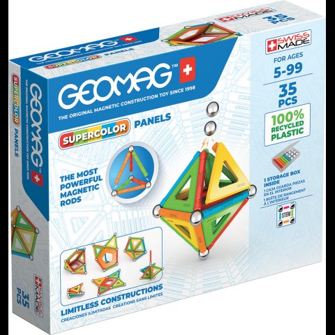 Trefl Geomag SuperColor Panels Recycled Neodīma magnēta rotaļlieta