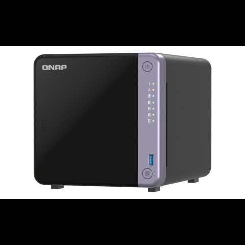 TS-432X NAS Tower Alpine Alpine AL-524 4 GB DDR4 QNAP QTS Melns