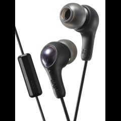 JVC HA-FX7M Austiņas Vadu Ausīs Zvani / mūzika Melns