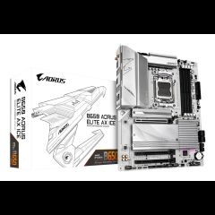 Gigabyte B650 AORUS ELITE AX ICE mātes plate AMD B650 AM5 pieslēgvieta ATX