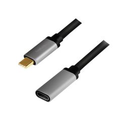 LogiLink CUA0105 USB cable USB 3.2 Gen 2 (3.1 Gen 2) 0.5 m USB C 10 Gbit/s Black