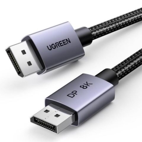 Ugreen 25903 DisplayPort kabelis 1 m Melns