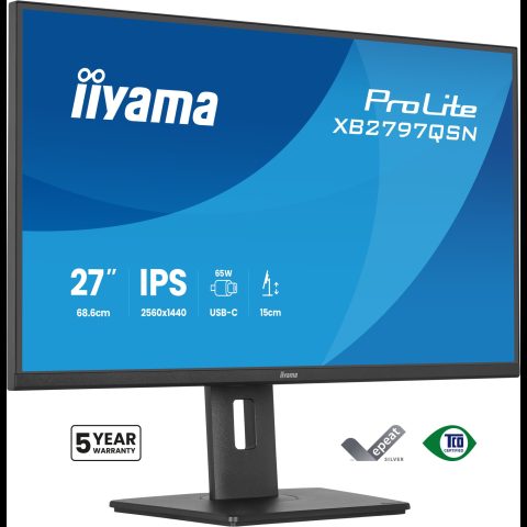 Iiyama ProLite XB2797QSN-B1 monitori 68