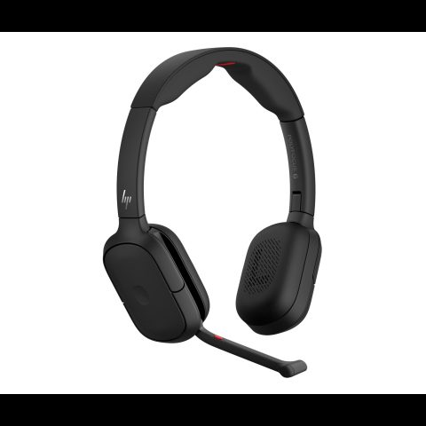 HP Poly Focus 625 Fold Stereo Bluetooth Headset
