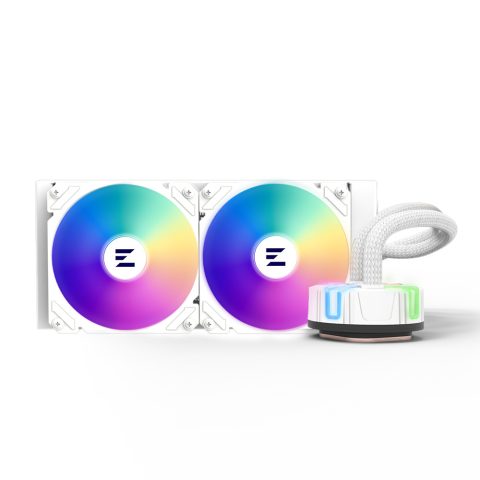 Zalman Reserator5 Z24 ARGB Baltas vandens aušinimas