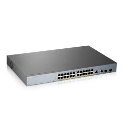 Zyxel GS1350-26HP-EU0101F tīkla pārslēgs Vadīts L2 Gigabit Ethernet (10/100/10…