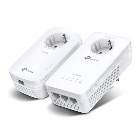 TP-Link TL-WPA1300P KIT 1300 Mbit/s Ethernet/LAN savienojums Wi-Fi Balts 2 pcs