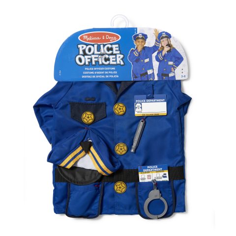 Melissa & Doug MPP RLP PoliceOfficerCstmRlplySet GML Maskuballes kostīms Paredzēta bērn…
