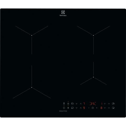 Electrolux LIL61434C Melns Iebūvēts 59 cm Zonas indukcijas plīts 4 zone(s)
