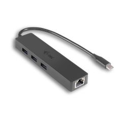I-tec Advance USB-C Slim Passive HUB 3 Port + Gigabit Ethernet Adapter