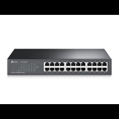 TP-Link TL-SF1024D tīkla pārslēgs Nepārvaldīts Fast Ethernet (10/100) Pelēks