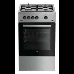 Beko FSG52020FX Отдельностоящая плита для готовки Газ Газовый Нержавеющая ста…