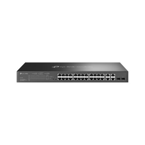 TP-Link Omada SL2428P tīkla pārslēgs Vadīts L2 Fast Ethernet (10/100) Power over…