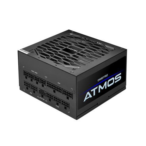 Chieftec Atmos barošanas avotu vienība 850 W 20+4 pin ATX ATX Melns
