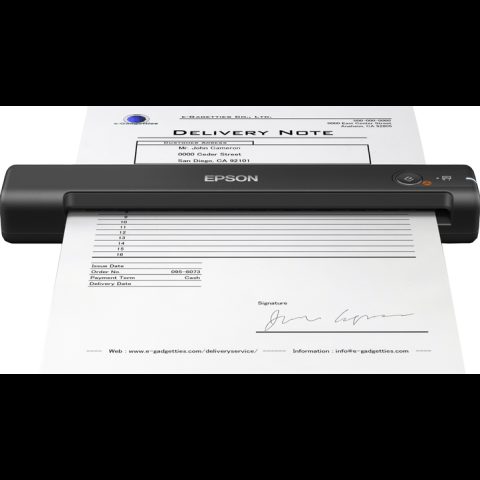 Epson WorkForce ES-50 Rokās turams skeneris 600 x 600 DPI A4 Melns