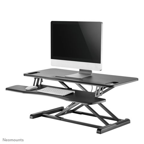 Neomounts NS-WS300BLACK darbvirsma sēdēšanai- stāvēšanai darba vietās