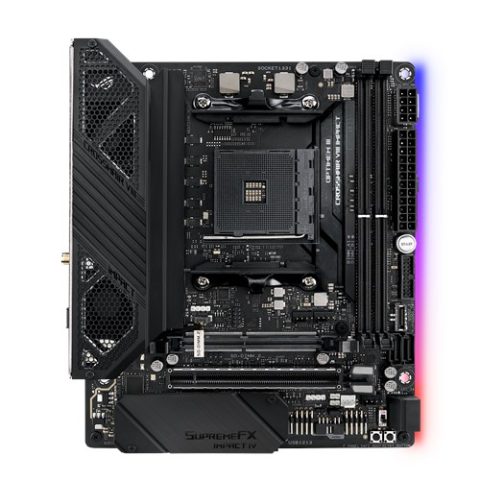 Asus ROG Crosshair VIII Impact AMD X570 Ligzda AM4 Mini DTX