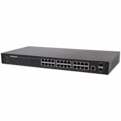 Intellinet 560917 сетевой коммутатор Управляемый Gigabit Ethernet (10/100/1000) 1U…