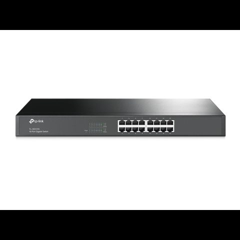 TP-Link TL-SG1016 tīkla pārslēgs Nepārvaldīts Gigabit Ethernet (10/100/1000) 1U…
