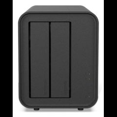 Terramaster D5 HYBRID disku masīvs datu uzglabāšanai Desktops Melns