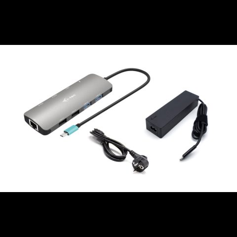 I-tec Metal C31NANOHDM2D100 dokstacija Vadu USB 3.2 Gen 1 (3.1 Gen 1) Type-C P…