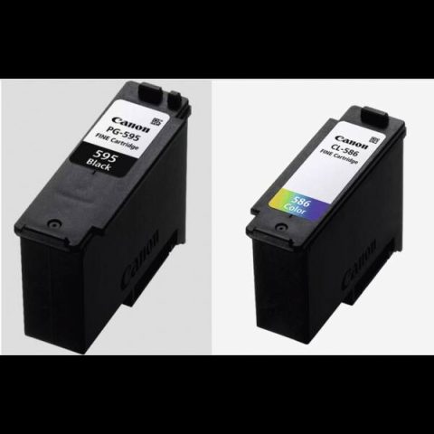 Canon PG595/CL586 PVP tintes kārtridžs 2 pcs Oriģināls Melns